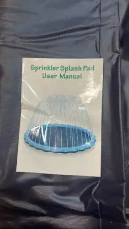 Splash pad brand new 12‘ HD
