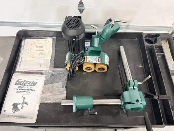 Stock Feeder/ Power Feeder- NEW, Never Used