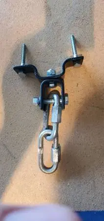 Punching bag ceiling bracket