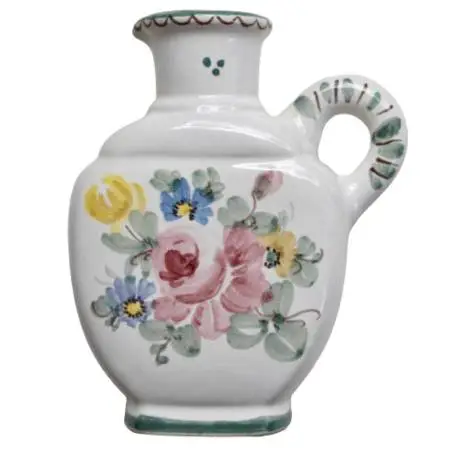 Antique Porcelain Ulmer Keramik Vase Jug MADE IN GERMANY Hand Painted