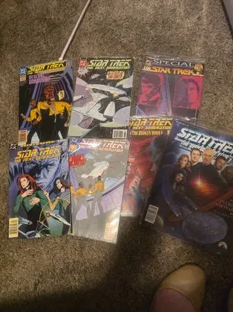 Star Trek The Next Generation Comic Books