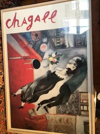 Chagall-Exhibition Poster--The Birthday Kiss