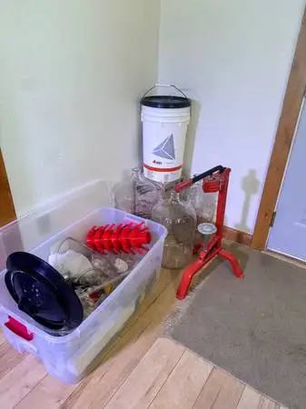 Wine making supplies