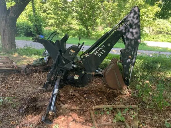 Bradco 511 backhoe attachment
