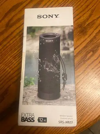 Sony xb23 Bluetooth  speaker (20watts)(2 available )