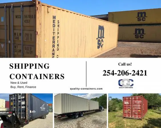 New & Used Containers Container Cargo Shipping Storage