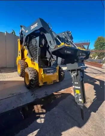 Skid Steer and Jackhammer for Rent