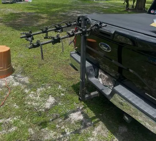 Bicycle Hitch Mount Rack- Holds 5 Bicycles