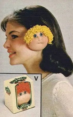 1984 Cabbage Patch Ear Muffs