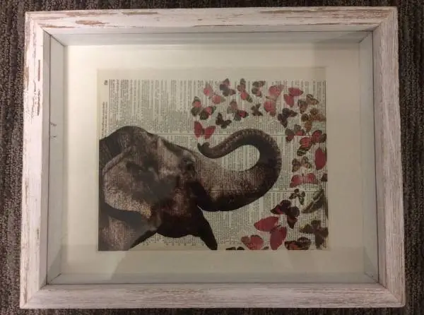 SHABBY CHIC SHADOWBOX
