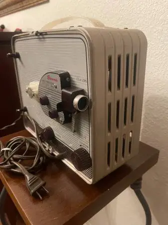 Movie Projector Kodak Bownie 8 mm  retro old school media movie prop