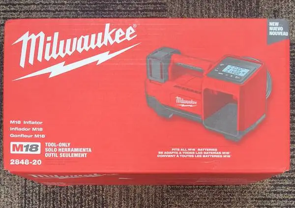 Milwaukee M18 Cordless PORTABLE INFLATOR COMPRESSOR New In Box