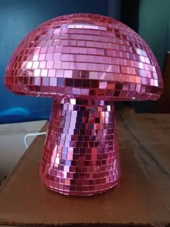 Mushroom disco lamp
