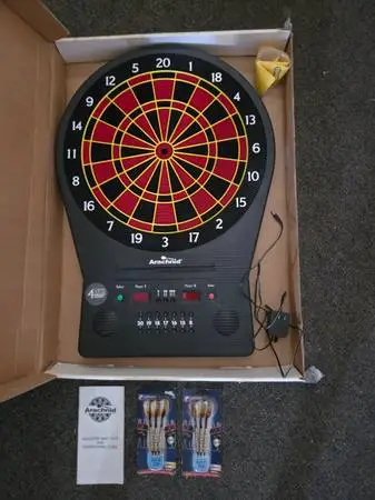 Dart Board Electronic with New Darts
