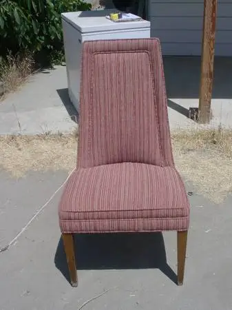 high back chair