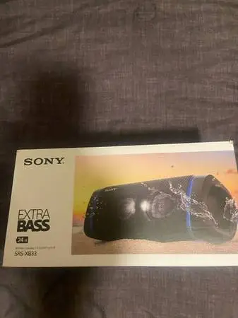 Sony xb33 Bluetooth speaker