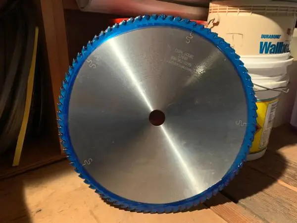 12 INCH DIAMETER 80 TOOTH SAW BLADE