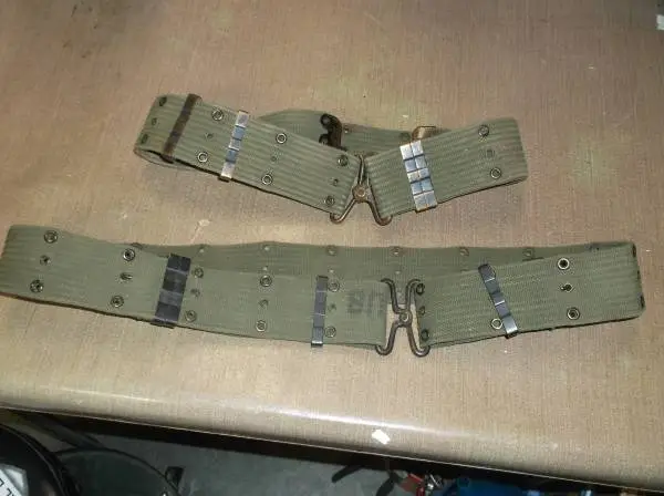 Web belts, EM flashlight, car lite, Kolpin Rhino grip,