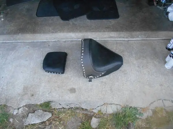 Harley  Seats 3 Front & back