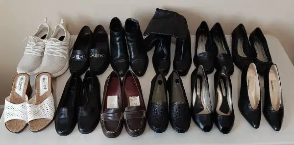Women shoes size 7.5M $25 Each