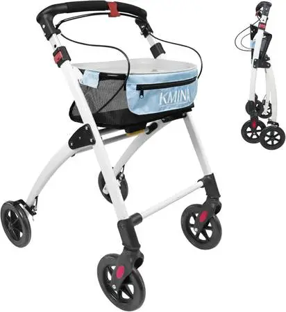 Brand New Kmina Pro Walker / Rollator Narrow Spaces, Great 4 Home Use!