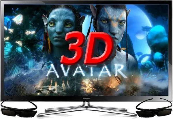 SAMSUNG 3D PLASMA TV - WORKS GREAT - Includes 2 Pair 3D Glasses