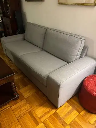 KIVIK *sofa cover only*, Tibbleby beige/gray
