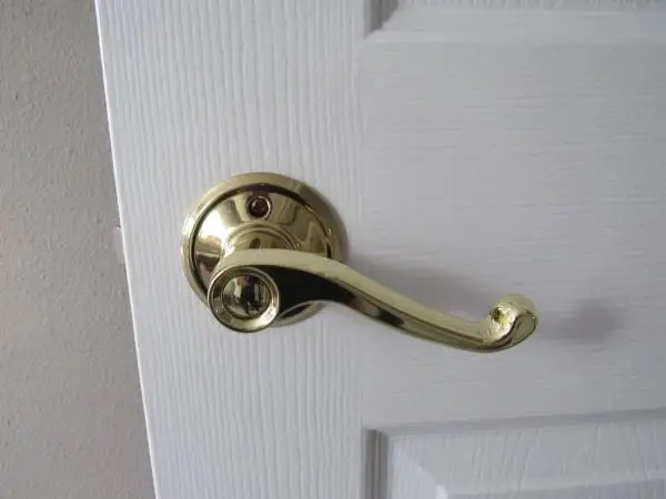 Schlage Gold Brass Hall & Closet Right Door Handle