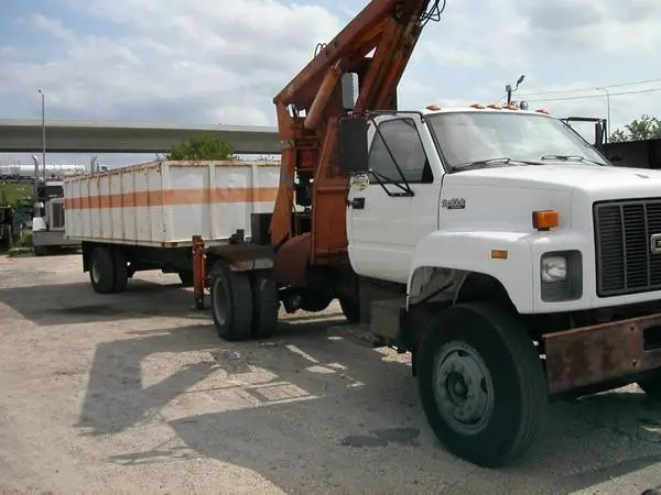 grapple tractor and trailer for farm...$21000