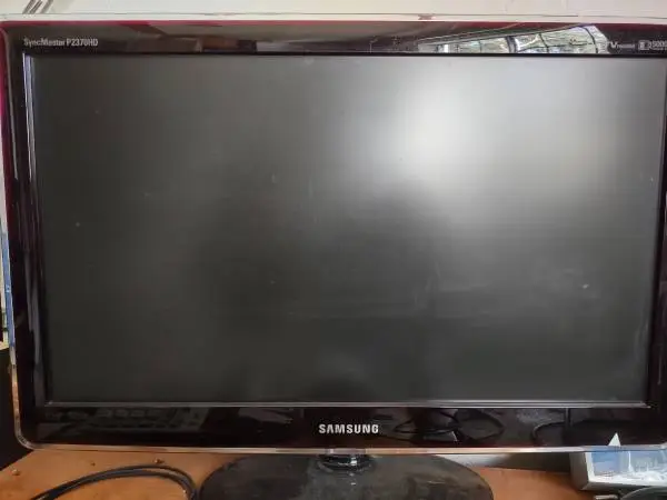 PC Desk, 24” TV / PC monitor