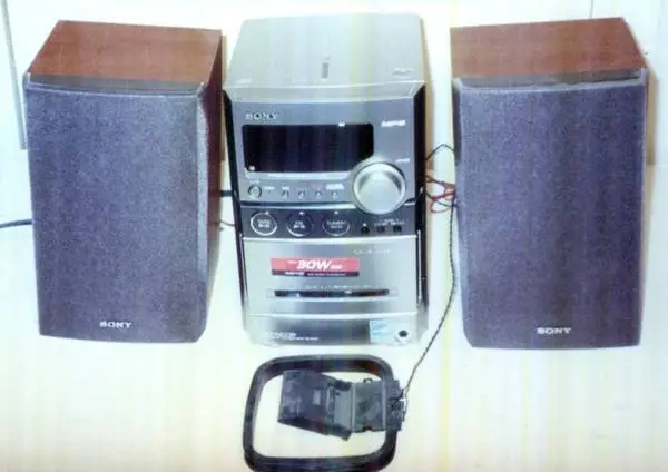 Sony Model CMT-NEZ30 Micro Hi Fi Stereo System