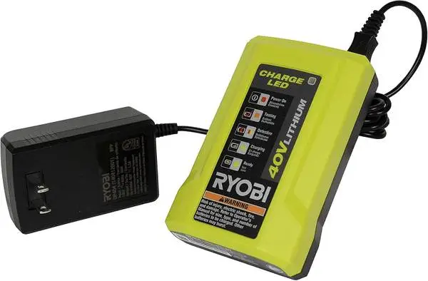 New RYOBI GEN2 Li-ion 40 Volt 40V Slim Compact Battery Charger OP404