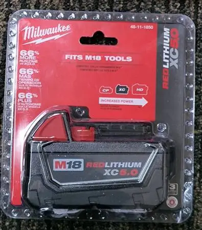 Milwaukee M18 XC5.0 5 Amp Hour BATTERY New in Package