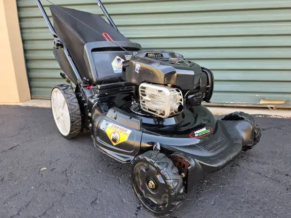 Craftsman Platinum Push Lawn Mower Bag & Mulch Briggs 7.25 engine NICE