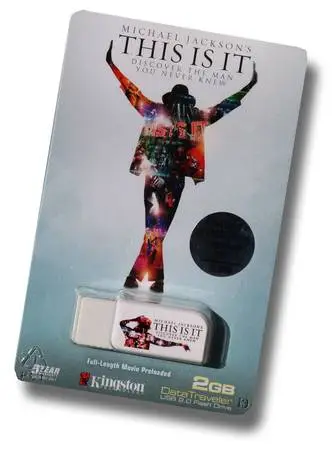 Michael Jackson sealed USB Thumb Drive This Is It