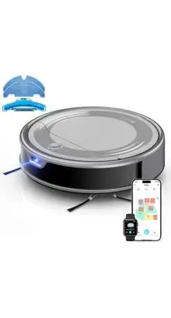 Lefant M310 Ultra Robot Vacuum and Mop, 6000Pa Suction-Slim Robotic Cleaner with