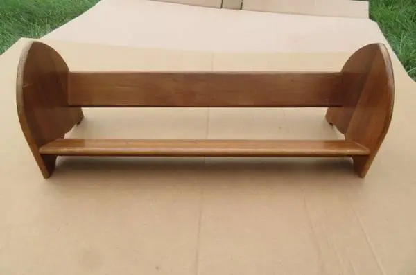 BOOK RACK - SOLID WOOD -