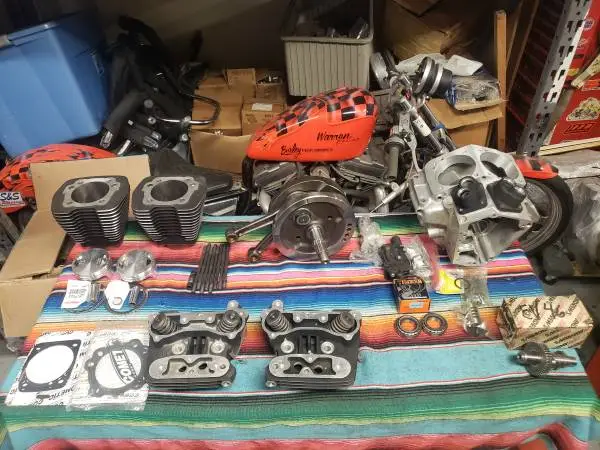 94 EVO big twin motor you assemble it