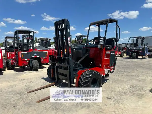 2016 Moffett M8 55.3NX  PiggyBack Forklift 1,554 Hours