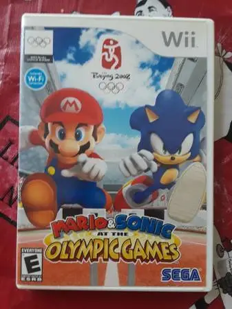 Wii, Mario and Sonic at Beijing 2008 Olympics.. ReTested. MINT.
