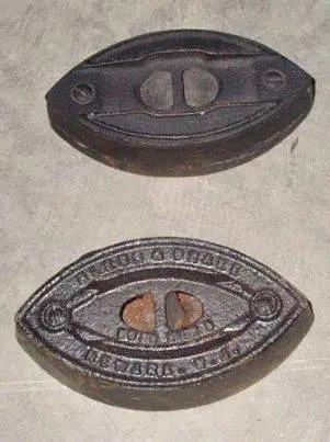 SAD IRONS/ DOOR STOPS -