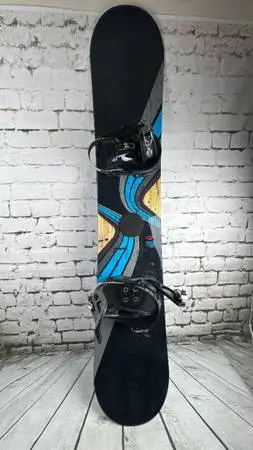 SNOWBOARD SIMS WRATH 163cm WIDE WITH BINDINGS