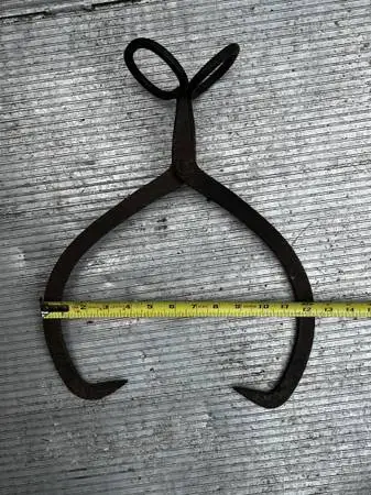 Antique ice tongs