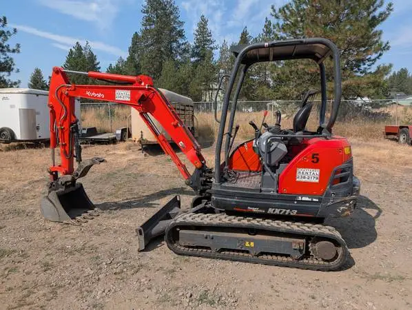 2022 Kubota KX71-3 Mini Excavator