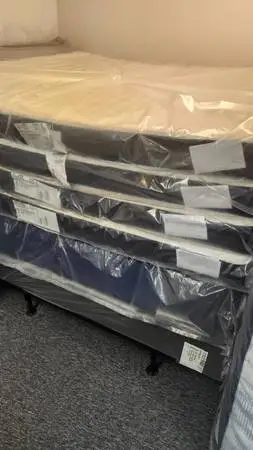 WHY BUY SOMEONES USED MATTRESS? BRAND NEW QUEEN MATTRESS — $125