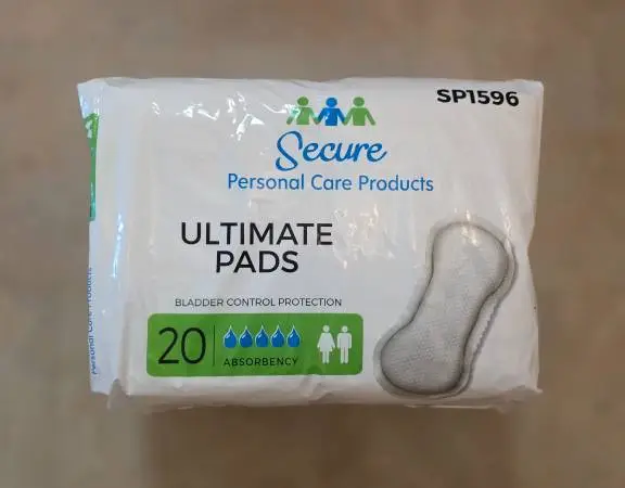 Brand New ULTIMATE PADS 20-count/Bag Incontinent Pad