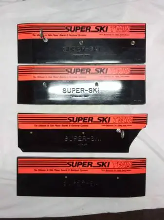 Set of Super Ski Twin side planer boards