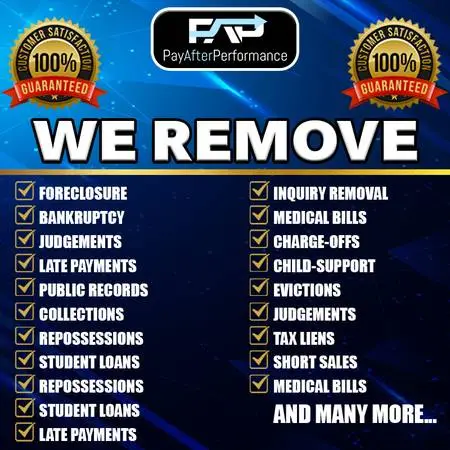 💯MAJOR RESULTS IN 10 DAYS 🥇 PAY AFTER PERFORMANCE CREDIT REPAIR ☎️