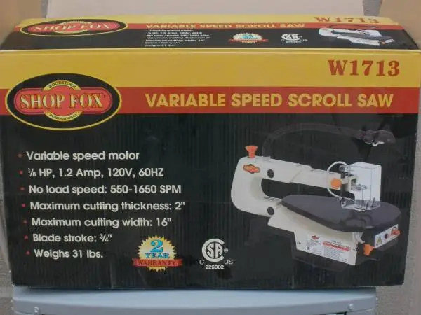 Scroll Saw 16 Variable Speed