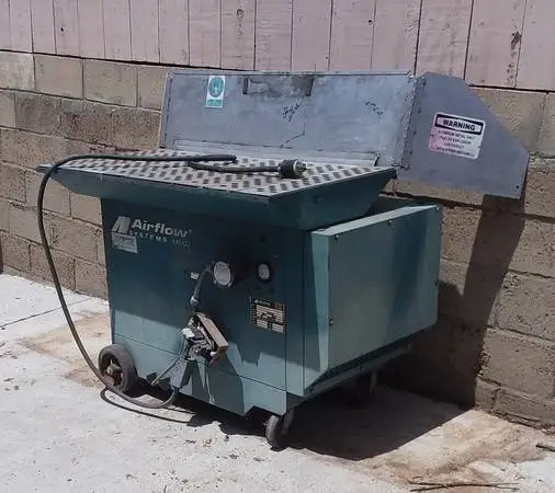 Dust Collector Airflow Systems Aluminum Downdraft Sanding